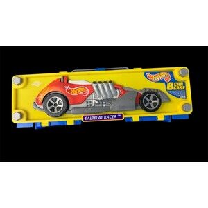 Hot Wheels Saltflat Racer Accessory Carrier Carry 6 Car Case Vintage Mattel 1998